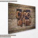 Canvas print Carpe diem, side