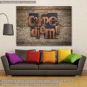 Canvas print Carpe diem