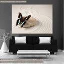 Canvas print butterfly, Zen butterfly I