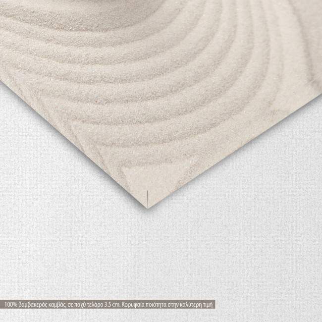 Canvas print butterfly, Zen butterfly I, detail