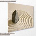Canvas print Rock garden, side