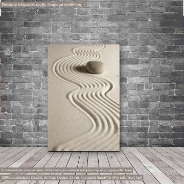 Canvas print Zen stones III