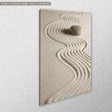 Canvas print Zen stones III, side