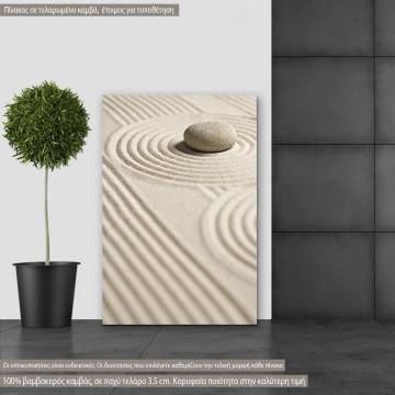 Canvas print Zen stones IV