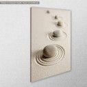Canvas print Zen stones, side
