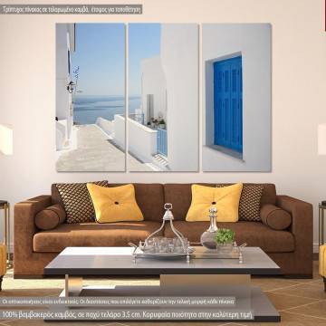 Canvas print Greek Islands,  3 panels