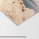 Canvas print Santorini, Stunning view of churches, Santorini,  3 panels, detail