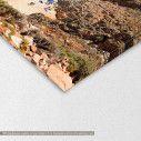 Canvas print  Seitan beach on Crete,  3 panels, detail
