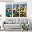 Canvas print Mandrakia Milos  3 panels