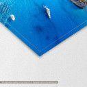 Canvas print  Shipwreck beach Zakynthos,  3 panels, detail