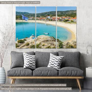 Canvas print Kalamitsi  3 panels