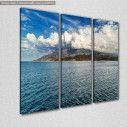 Canvas print Samothraki  3 panels, side