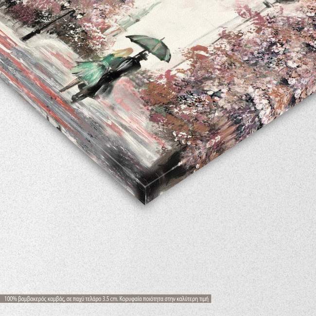 Canvas print  Street view of Berlin, detail