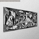 Canvas print Guernica multicolor reart (original Picasso P), reproduction, side