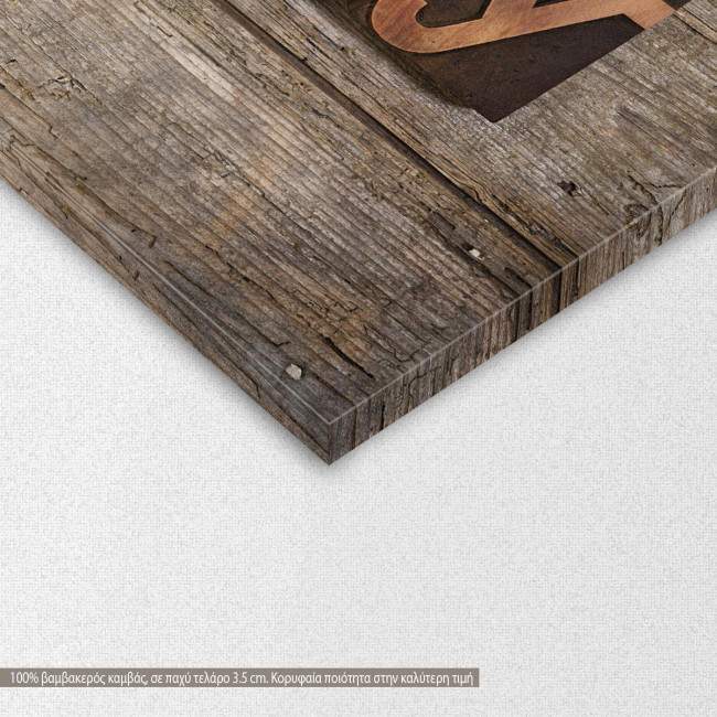 Canvas print Poetry, detail