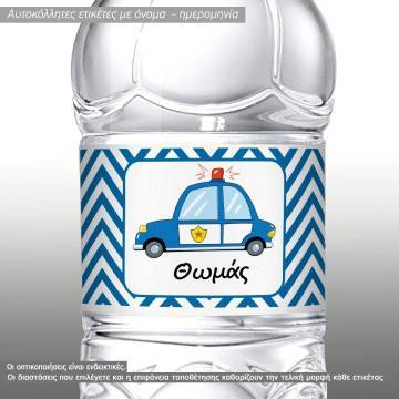 Sticker label Polece car chevron,  