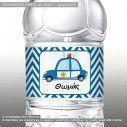 Sticker label Polece car chevron,  