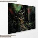Canvas print Forest fantasies, side