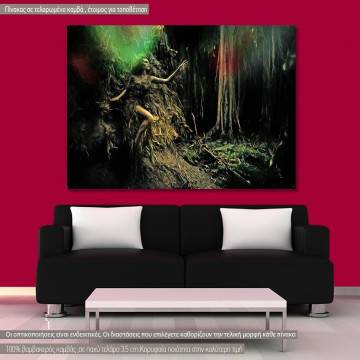Πίνακας σε καμβά Νεράιδα του δάσους, Forest fairy