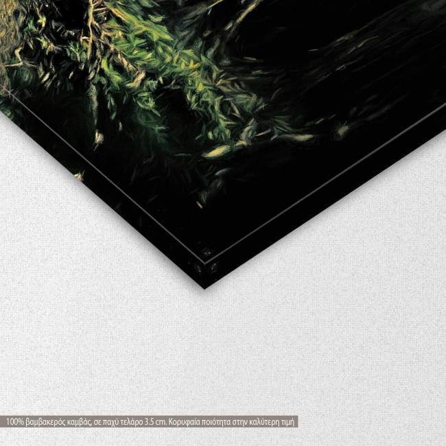 Canvas print  Forest fairy, detail