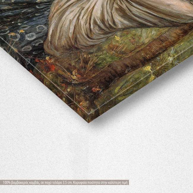 Πίνακας ζωγραφικής Boreas, Waterhouse J. W, αντίγραφο σε καμβά, λεπτομέρεια