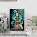 Canvas print Abstract lovers