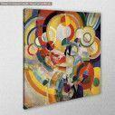 Canvas print Carousel, Delaunay R., side