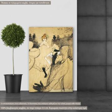 Canvas print Moulin Rouge, Lautrec H. T.