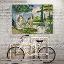 Canvas print Bathers, Cezanne P.