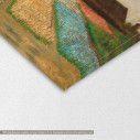 Canvas print Bloembedden by van Gogh Vincent