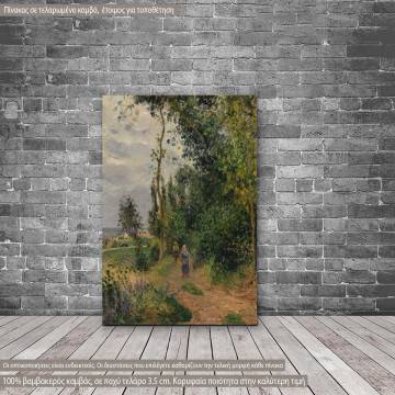 Πίνακας ζωγραφικής Côte des Grouettes, Pissarro C, αντίγραφο σε καμβά