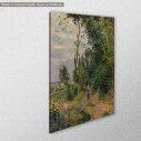 Canvas print Côte des Grouettes, Pissarro C, side