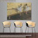 Canvas print Dancers practicing at the barre, Degas E.