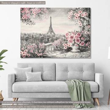 Canvas print Paris, Summer in Paris