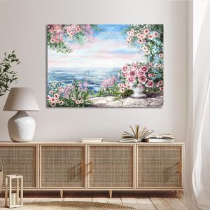 Canvas print Gentle marine landscape Framed canvas View 1 2