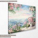 Canvas print Gentle marine landscape, side