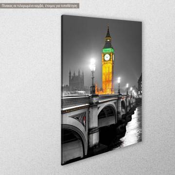 Canvas print London Night Big Ben View 1 2