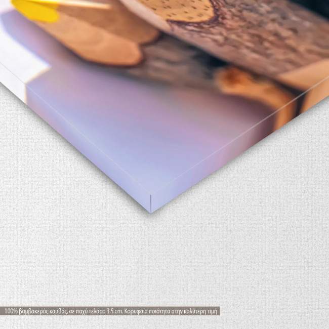 Canvas print Colored pencils, detail