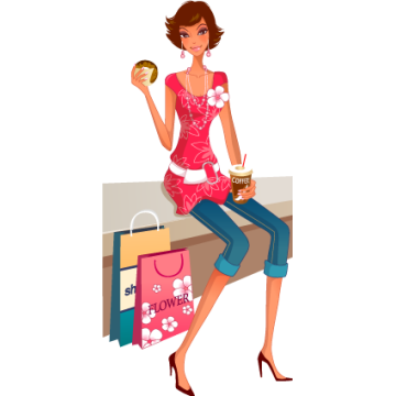 Wall stickers Coffee break 2