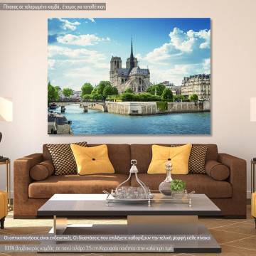 Canvas print  Notre Dame, Paris