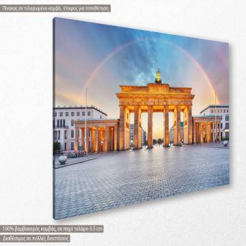 Canvas print Berlin Brandenburg Gate Berlin Framed canvas View 1 2