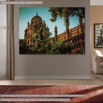 Canvas print Mumbai temple