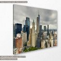 Canvas print  New York City Downtown Skyline, side