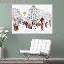 Canvas print Street fare