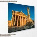 Canvas print Vienna, Parliament building in Vienna, Austria, side