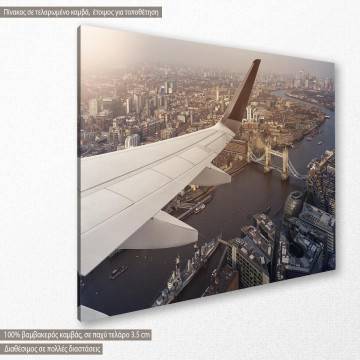 Canvas print London, Aerial view of London 2