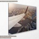 Canvas print London, Aerial view of London, side