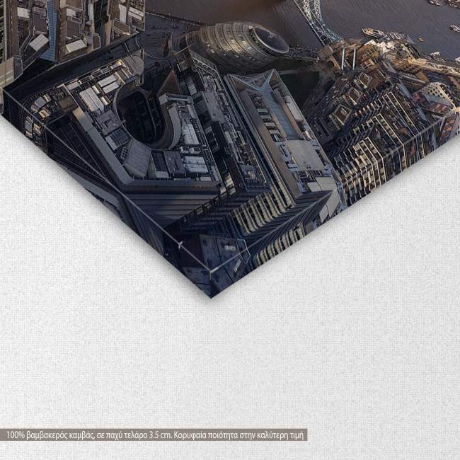 Aerial view of London, πίνακας σε καμβά