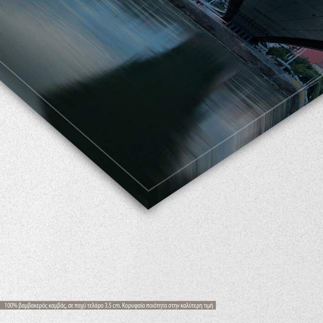 Canvas print View of Bratislava castle and old town, detail