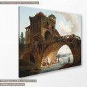 Canvas print The Ponte Salario, Robert H., side
